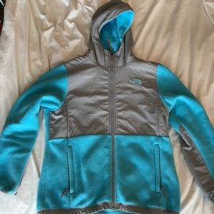 Blue North Face Denali Fleece
